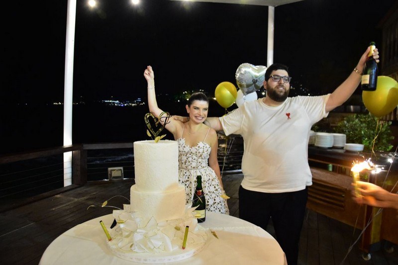 Wedding ceremony at Chez Walid Restaurant
