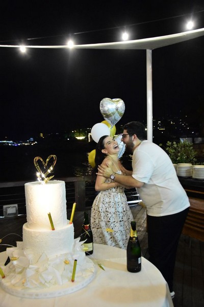 Wedding ceremony at Chez Walid Restaurant