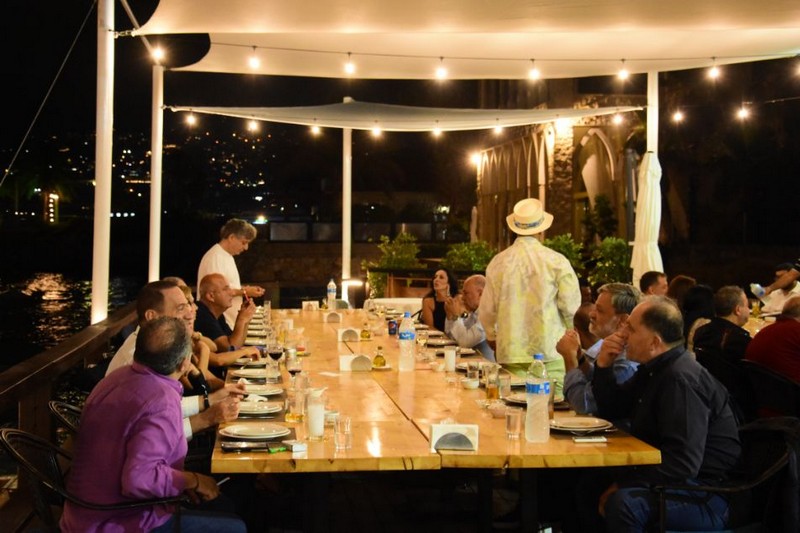 Wedding ceremony at Chez Walid Restaurant