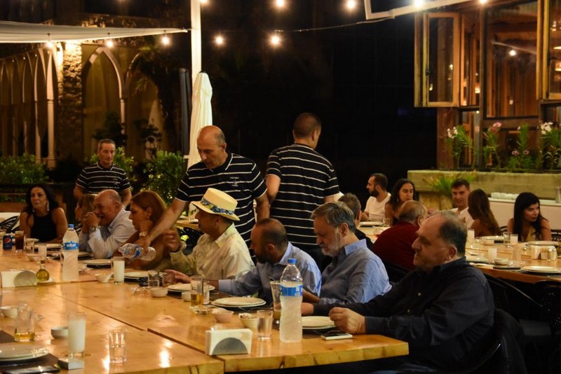 Wedding ceremony at Chez Walid Restaurant