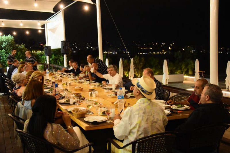 Wedding ceremony at Chez Walid Restaurant