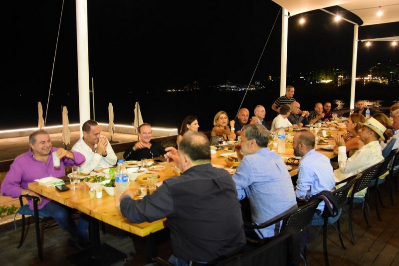 Wedding ceremony at Chez Walid Restaurant