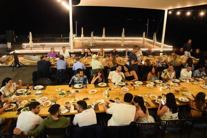 Wedding ceremony at Chez Walid Restaurant
