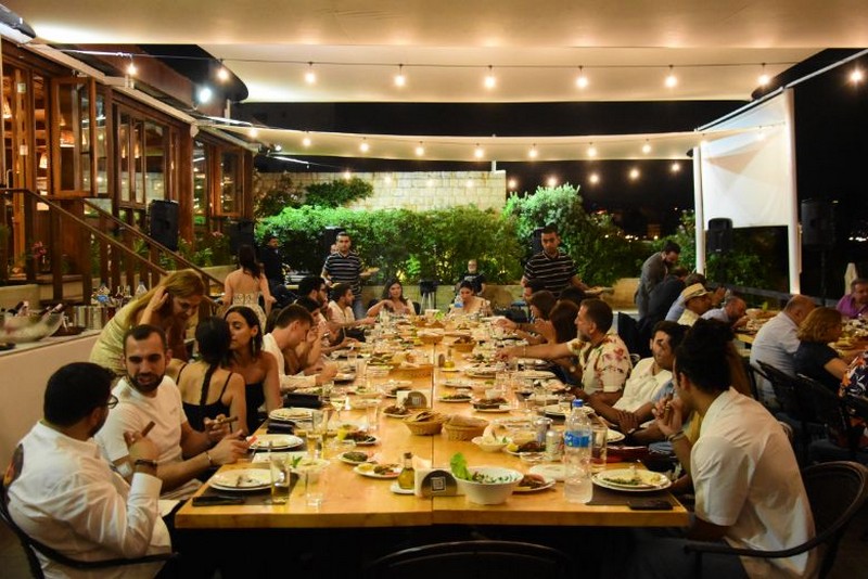 Wedding ceremony at Chez Walid Restaurant