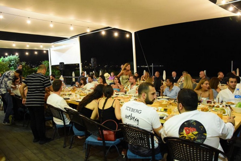 Wedding ceremony at Chez Walid Restaurant