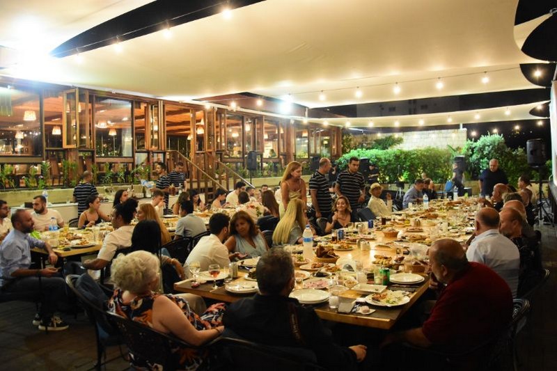 Wedding ceremony at Chez Walid Restaurant