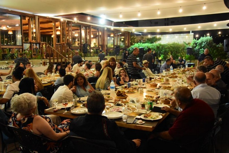 Wedding ceremony at Chez Walid Restaurant