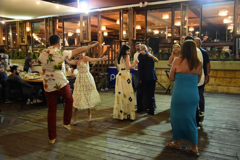 Wedding ceremony at Chez Walid Restaurant
