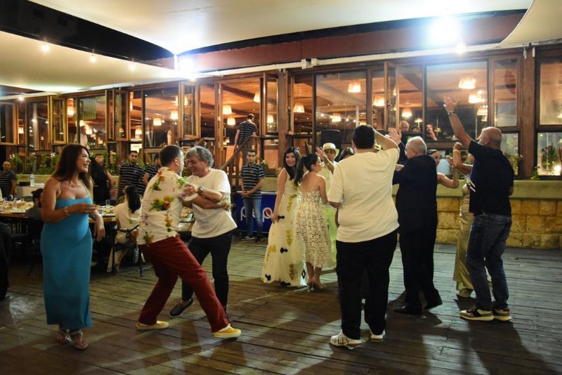 Wedding ceremony at Chez Walid Restaurant