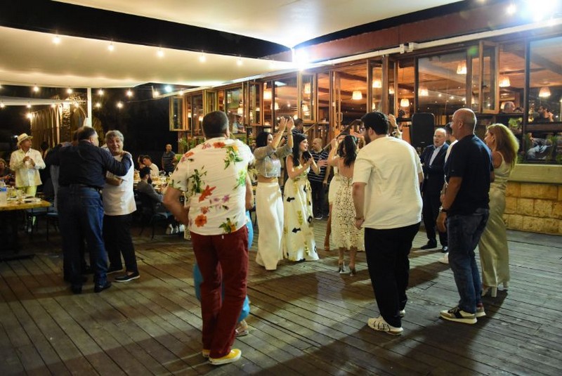 Wedding ceremony at Chez Walid Restaurant