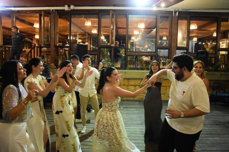 Wedding ceremony at Chez Walid Restaurant