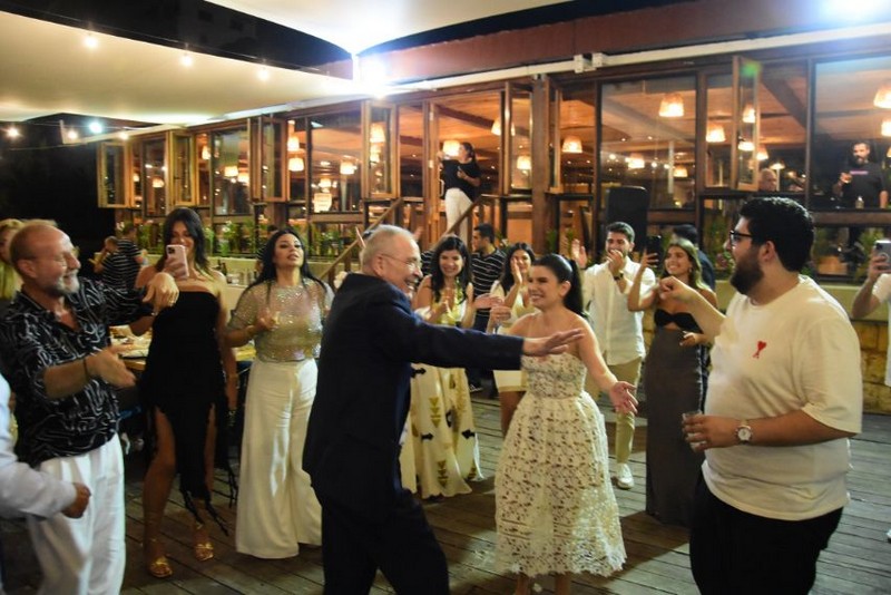 Wedding ceremony at Chez Walid Restaurant