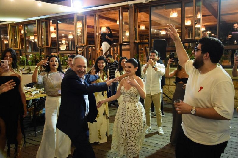 Wedding ceremony at Chez Walid Restaurant
