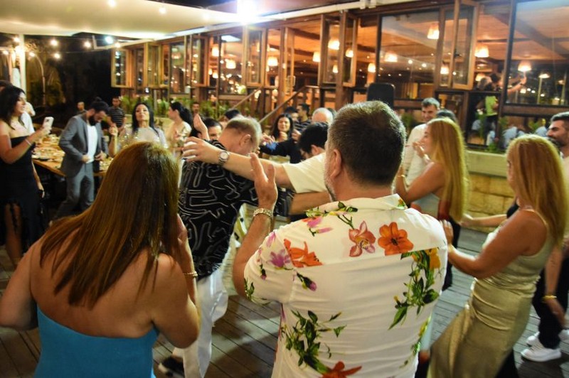 Wedding ceremony at Chez Walid Restaurant