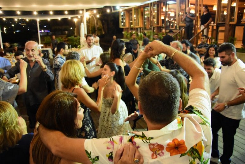 Wedding ceremony at Chez Walid Restaurant