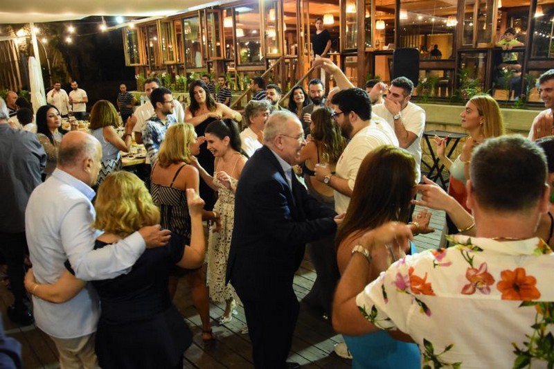 Wedding ceremony at Chez Walid Restaurant