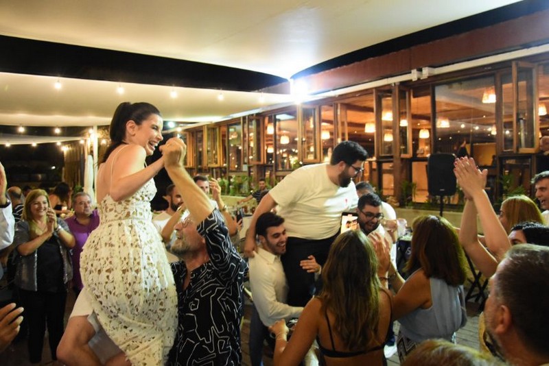 Wedding ceremony at Chez Walid Restaurant