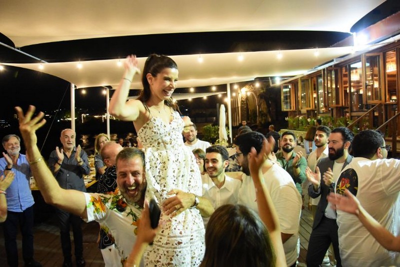 Wedding ceremony at Chez Walid Restaurant