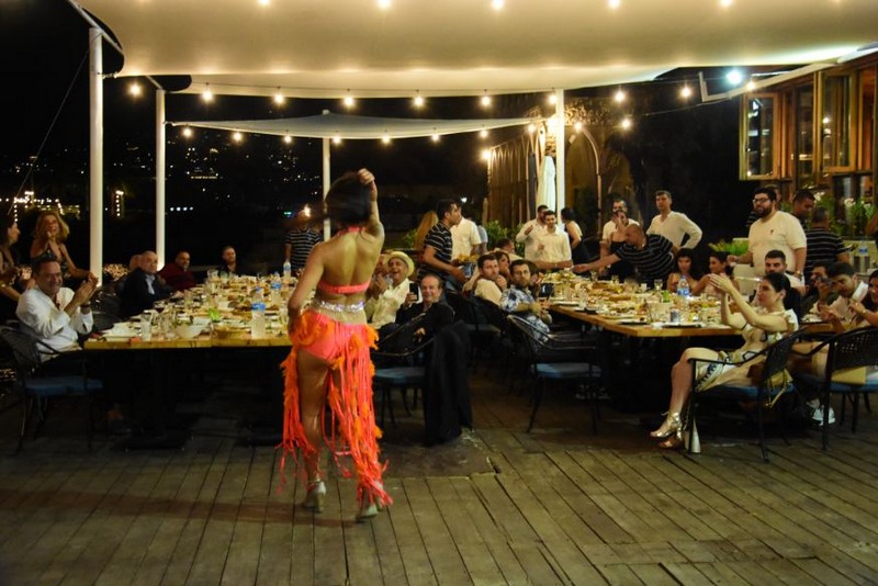 Wedding ceremony at Chez Walid Restaurant