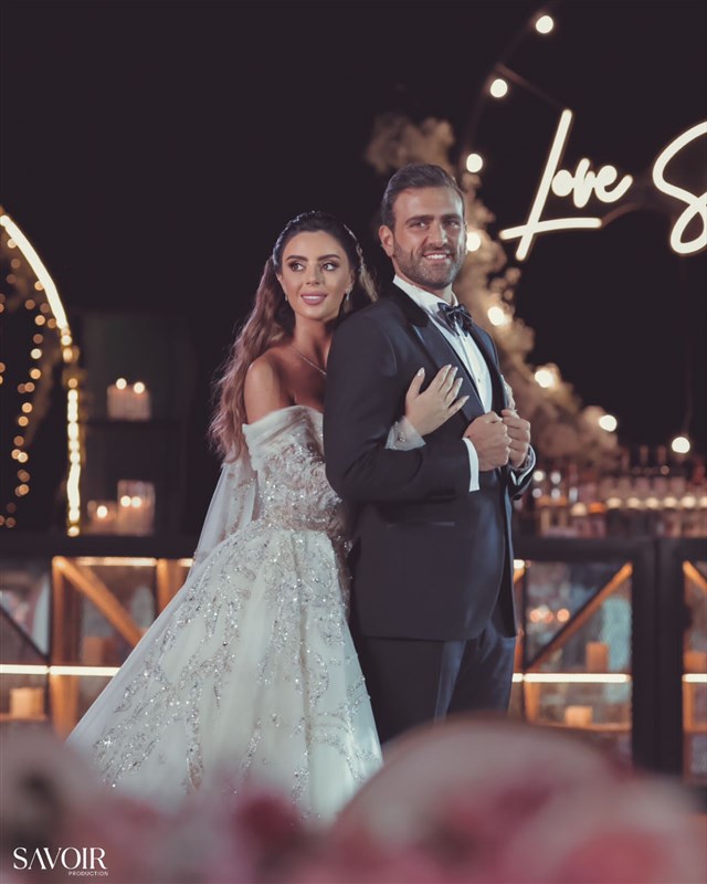 Congratulations Tania and Joe wedding classy solution by Joelle Roumi 
