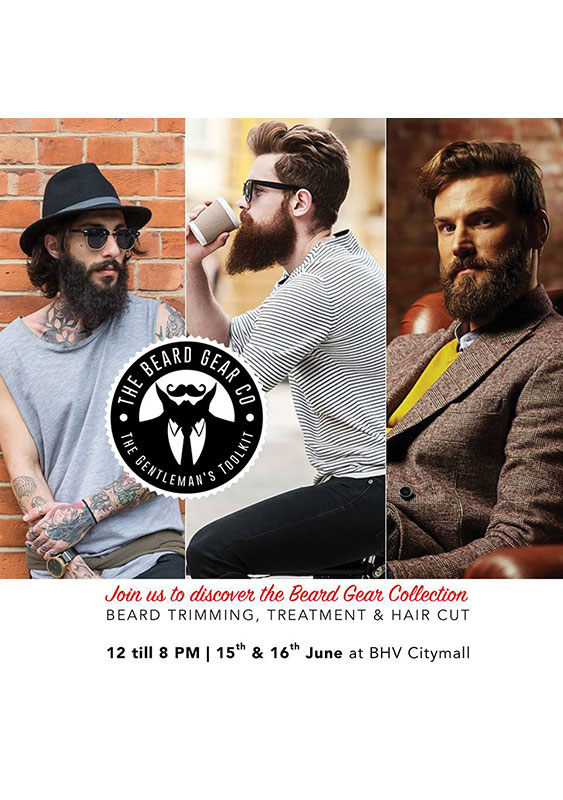 Beard Gear Collection at BHV-CityMall