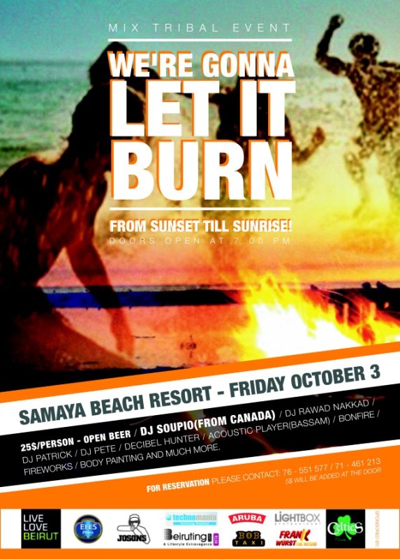 Bonfire at Samaya