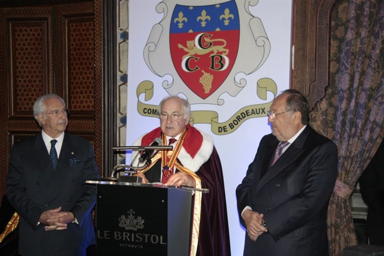 Launching Ceremony of the Commanderie de Bordeaux in Lebanon