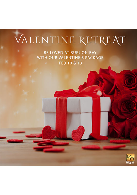 Valentines Retreat - BURJ on BAY Hotel 