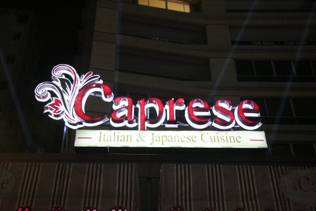 Caprese Sushi Bar Opening