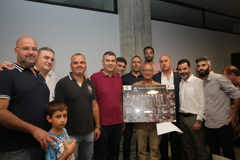 Amicale Champville launch of the website and inauguration of the club house