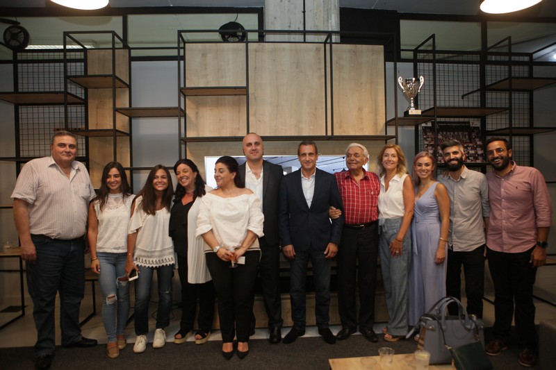 Amicale Champville launch of the website and inauguration of the club house