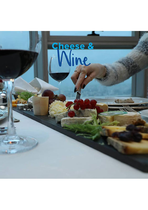 Cheese & Wine at Le Ciel & Jazz Bar