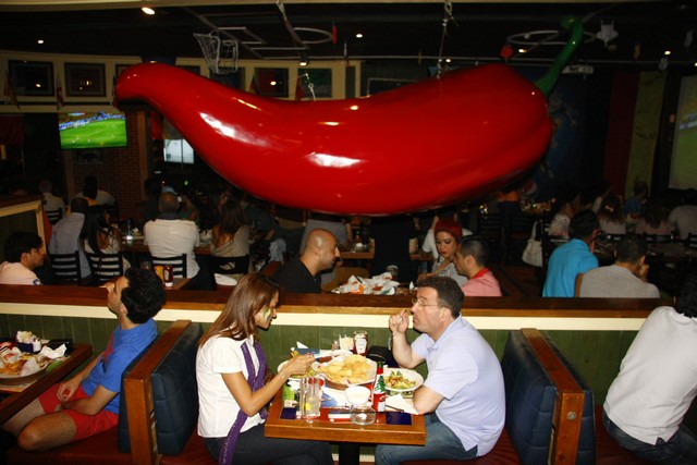 World cup launching at Chilis
