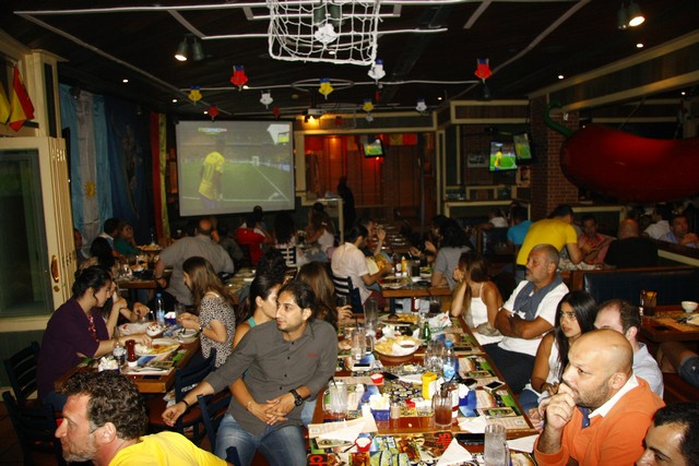 World cup launching at Chilis