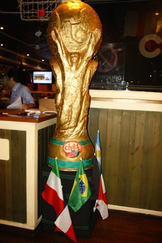 World cup launching at Chilis