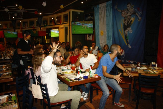 World cup launching at Chilis