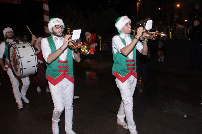 Jounieh Christmas wonders 2018 on Friday 