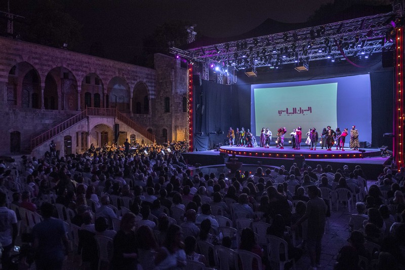 The Political Circus at Beiteddine Art Festival