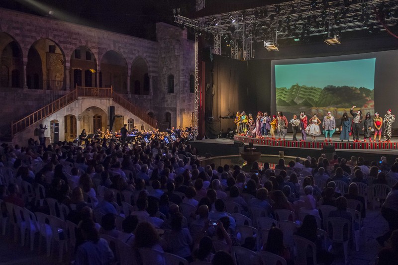 The Political Circus at Beiteddine Art Festival