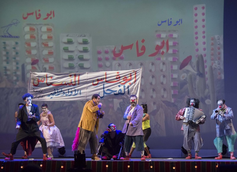 The Political Circus at Beiteddine Art Festival