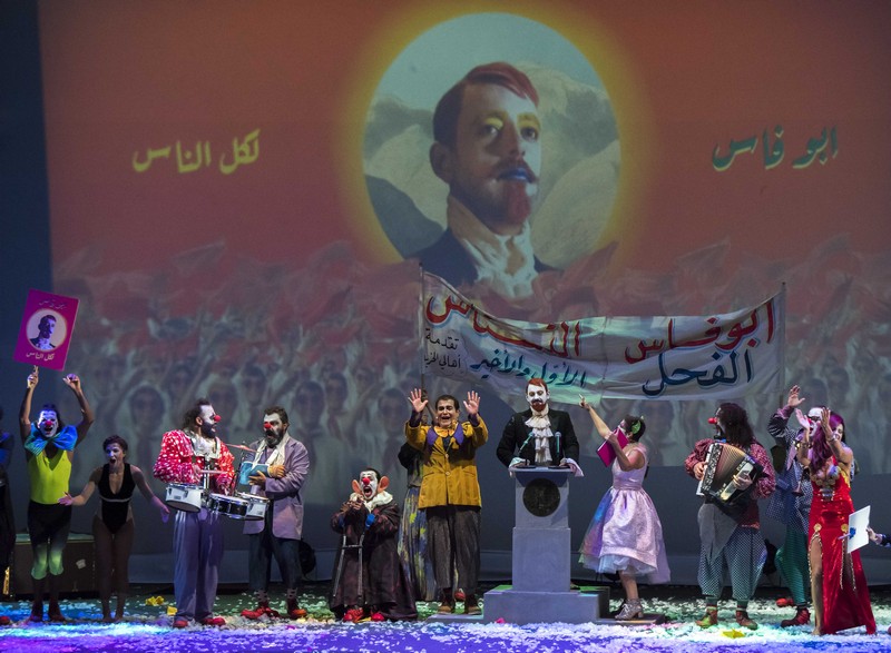 The Political Circus at Beiteddine Art Festival