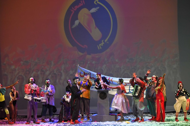 The Political Circus at Beiteddine Art Festival