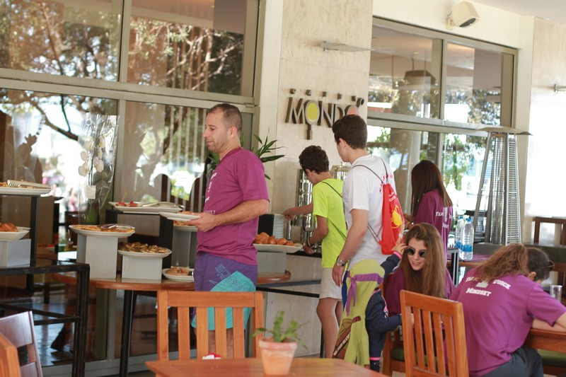 Breakfast at Caffe Mondo