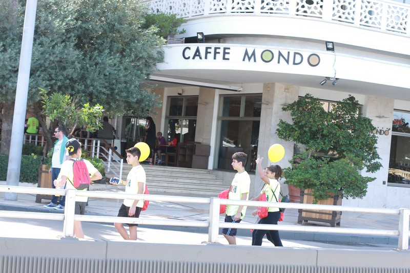 Breakfast at Caffe Mondo