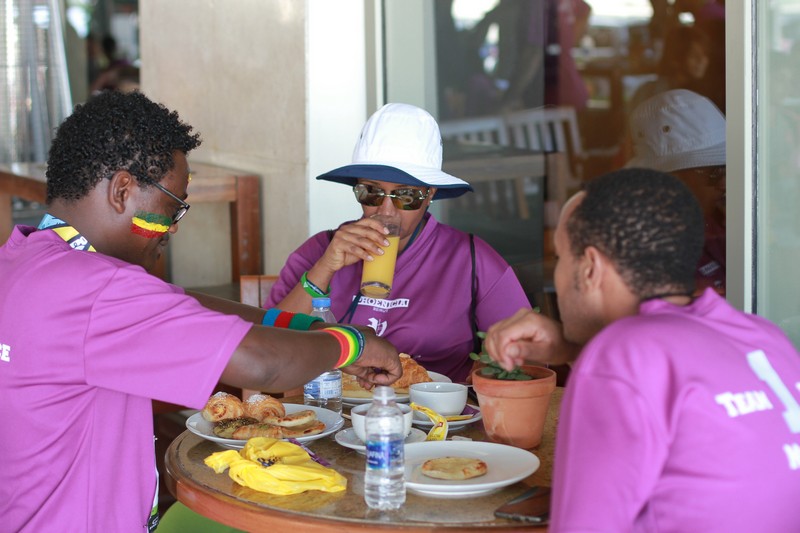 Breakfast at Caffe Mondo