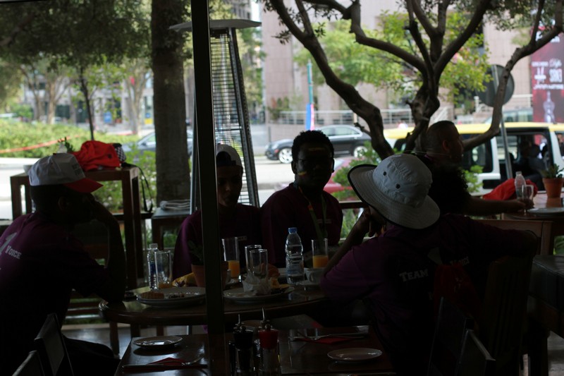 Breakfast at Caffe Mondo