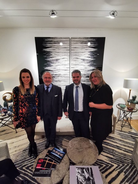 Cynthia Sarkis Perros Celebrates the beginning of the year at Studio Olivier Dassault