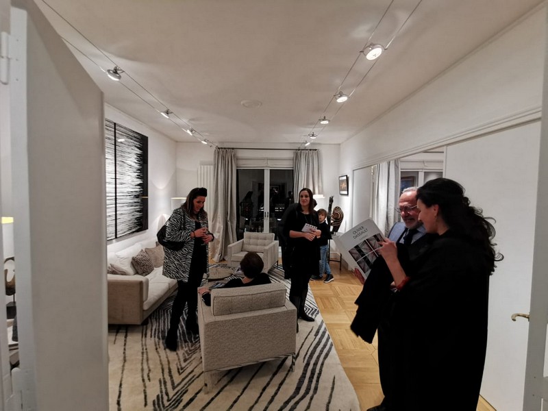 Cynthia Sarkis Perros Celebrates the beginning of the year at Studio Olivier Dassault