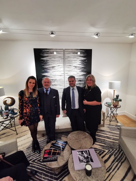 Cynthia Sarkis Perros Celebrates the beginning of the year at Studio Olivier Dassault