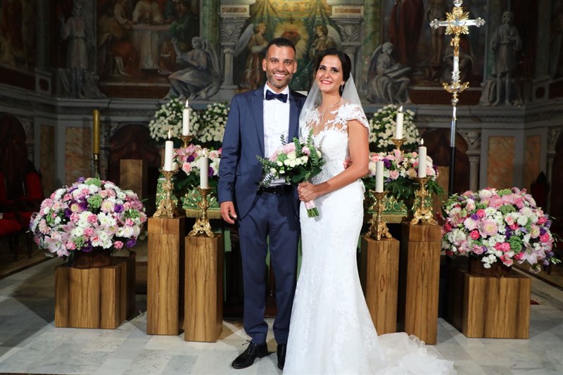 Wedding of Philippe Chalu and Karen Malek